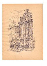 1947 Münster Schlossruine