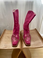 Andrea Puccini Stiefelette pink 37,5 Neu