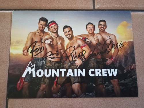 Mountain crew autogramm - crew,