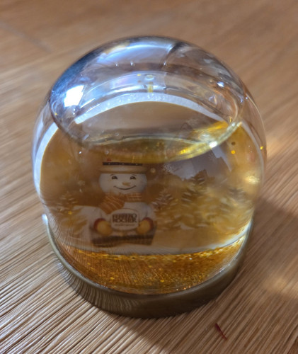 Ferrero rocher schneekugel - ferrero,