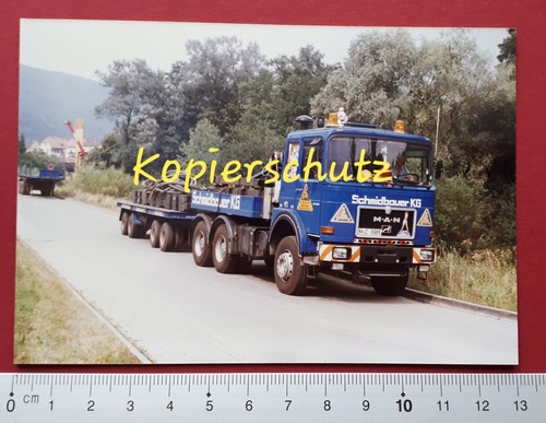 Foto man schwertransport - man, f8
