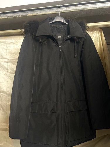 Ego herren parka jacke - ego, schwarz