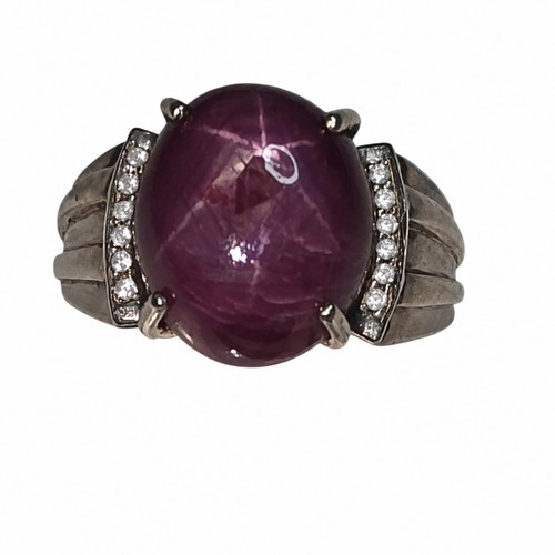 925 silberring rubin - 925,
