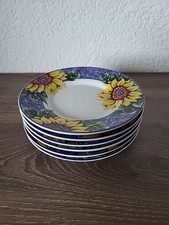 6x kleine Teller Untertassen