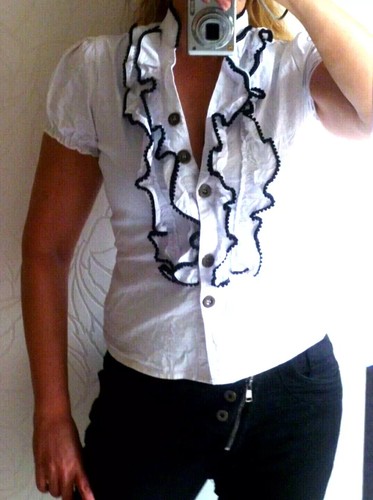 Usco sexy bluse rüschen - sexy,