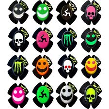 WIZ Racing Knieschleifer mit coolen Motiven Isle of Man Skull Totenkopf 