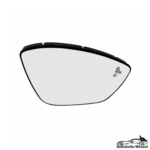 Spiegelglas rechts heizb blis - spiegelglas,