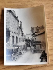 Foto 2.wk Halbkette SdKfz Motorrad Stahlhelm Fahrzeug ww2 photo FG