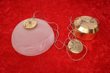 2 Stück Messing Halogenleuchte Pendelleuchte Decken Lampe Leuchte max. 50 W 