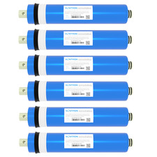 Membrane 75GPD Wasserfilter Osmose Osmoseanlage Umkehrosmoseanlage Vontron 6 Stk