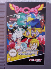 Nintendo NES Spiel Parodius - PAL-B Modul Cartridge PALCOM Spiel nicht getestet