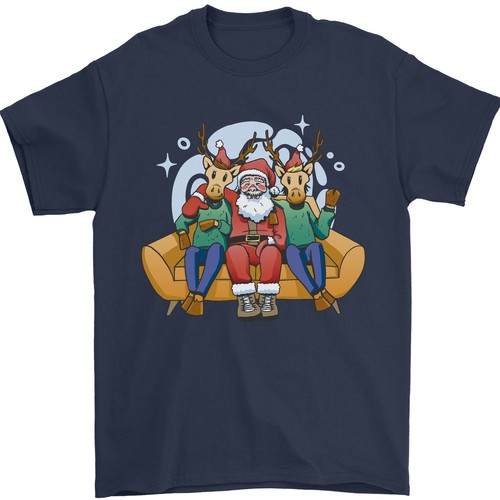 Weihnachtsmann chilling mit - chilling,