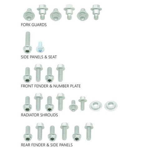 Ufo plast schraubenkit für - ,