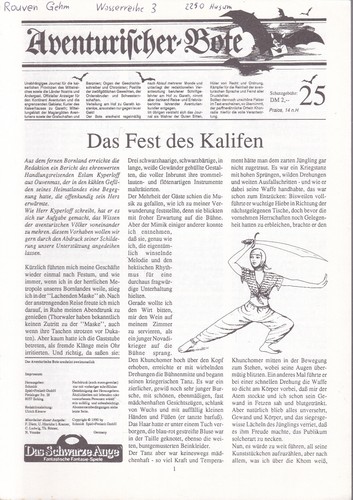 Das schwarze auge - schwarze, (dsa)