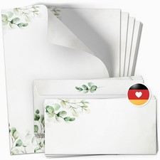 Briefpapier set eukalyptus - a4,