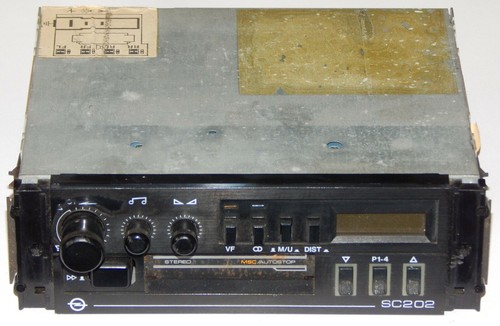 Opel sc202 kfz autoradio - opel,