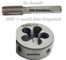 UNEF Gewindebohrer Gewindeschneider Baer HSS Schneideisen Satz Auswahl UN Fein