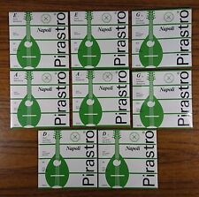 8 Pirastro Napoli Saiten für Mandoline Stahl versilbert Gustav Pirazzi Offenbach