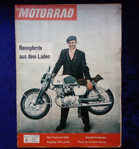 Das motorrad 1961 alte honda - das,