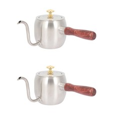 2 Pieces Edelstahlwasserkocher Vintage - Induktions -Teekessel