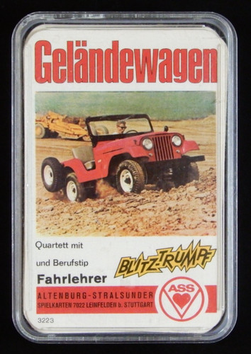 Geländewagen quartett 1972 - geländewagen,