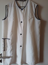 leichte Schürze weiß Gr.48