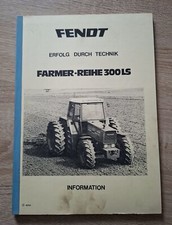 Fendt Farmer 303 304 305 306 308 309 310 311 Information / Produktleitfaden