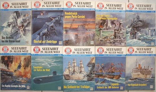 Anker hefte seefahrt aller - hefte, in