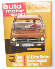 Auto Motor Sport - 3/1971 -