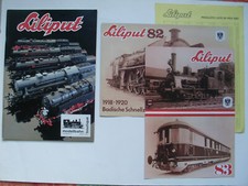 LILIPUT Modell- Eisenbahn-Katalog 1981, Neuheiten Blatt 82 + 83, Preisliste 1983