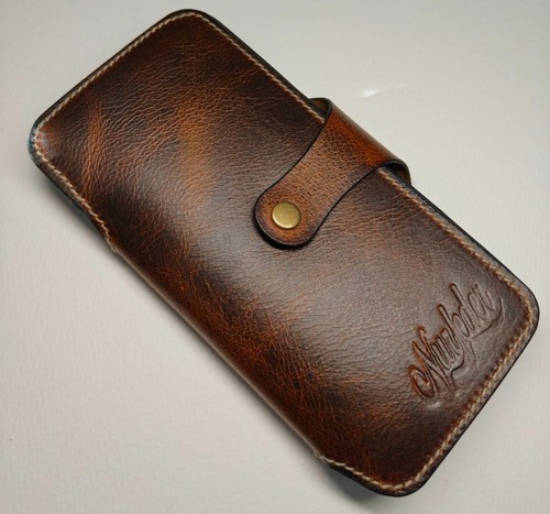 Handmade lederhülle iphone - lederhülle, 17