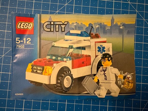 Lego city 7902 krankenwagen - city,