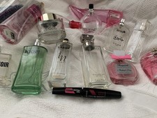 mehr als 10 Tlg. Konvolut Parfüm Flakons bunt gemischt gebraucht Rest Alt