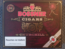Bossner Limited Edition 10 Churchills  Cigars Zigarrenbox