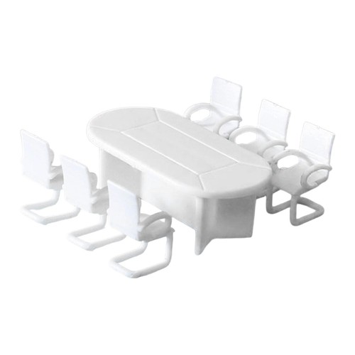 Konferenztisch und stuhlset - ,
