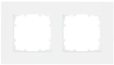 Siemens DELTA miro Rahmen 2-fach, 161x90mm, titanweiß (5TG11120)