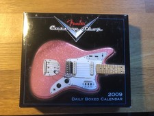Fender Custom Shop Tischkalender 2009 (365 Gitarren) Sammlerobjekt