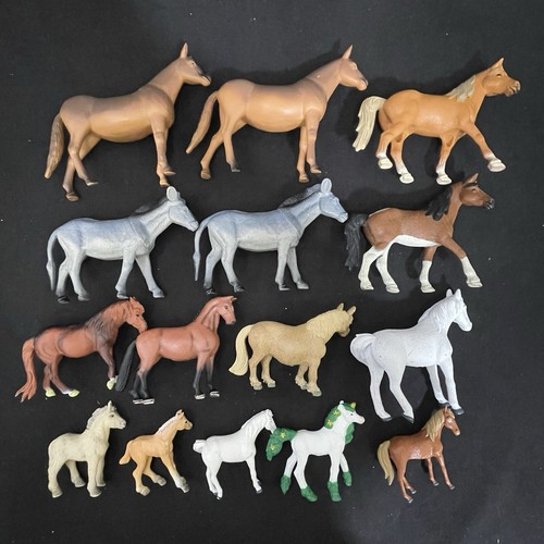 15x konvolut pferdefiguren - 15x,