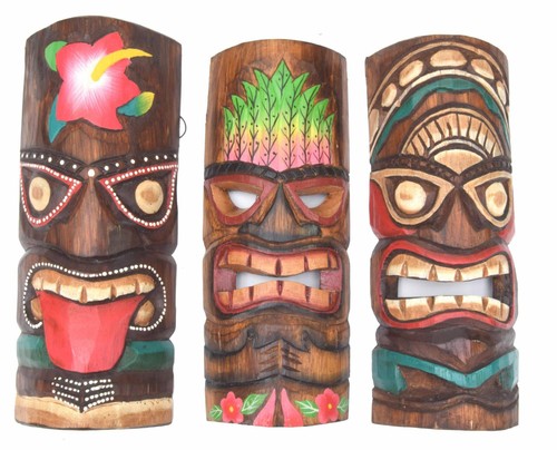 Wandmasken tiki 30cm - wandmasken,