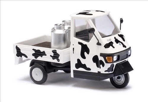 Piaggio ape mit milchkannen - ape,