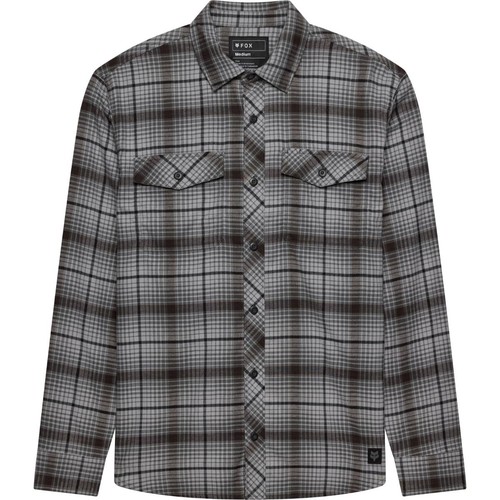 Fox flannel langarmhemd - fox,