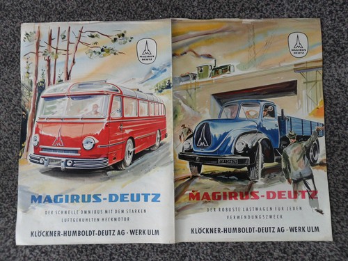 Magirus deutz prospekt 50er - magirus,
