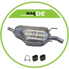 AUSPUFFANLAGE Endschalldämpfer Opel Astra H + CC + Caravan 1.6 1.8 AUSPUFF