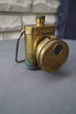 Unbekannte,alte  Eisenbahnlampe,Warnlampe Bahnlaterne, Deutsche Bahn- Messing