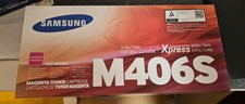 Original SAMSUNG CLT-M406S - Toner Druckerpatrone / Magenta / NEU