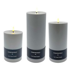 Outdoor LED Kerzen 3er Set