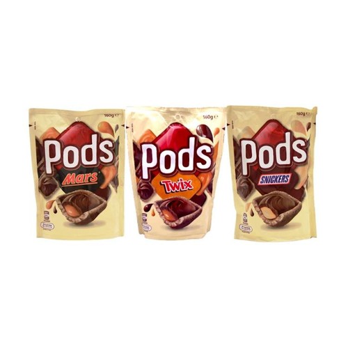 Mars pods snickers - snickers, &