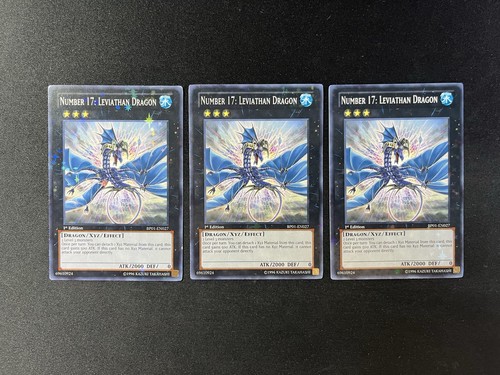 3x nummer 17 - yu-gi-oh!,