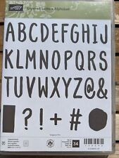 STAMPIN UP neues Stempelset LAYERED LETTERS ALPHABET, vielseitig