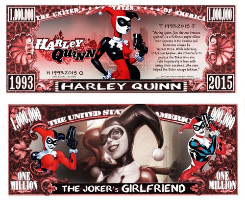 Harley quinn schein million - !,